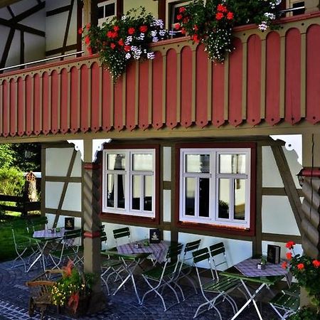 Cafe Im Hof- Bed & Breakfast Streufdorf Kültér fotó