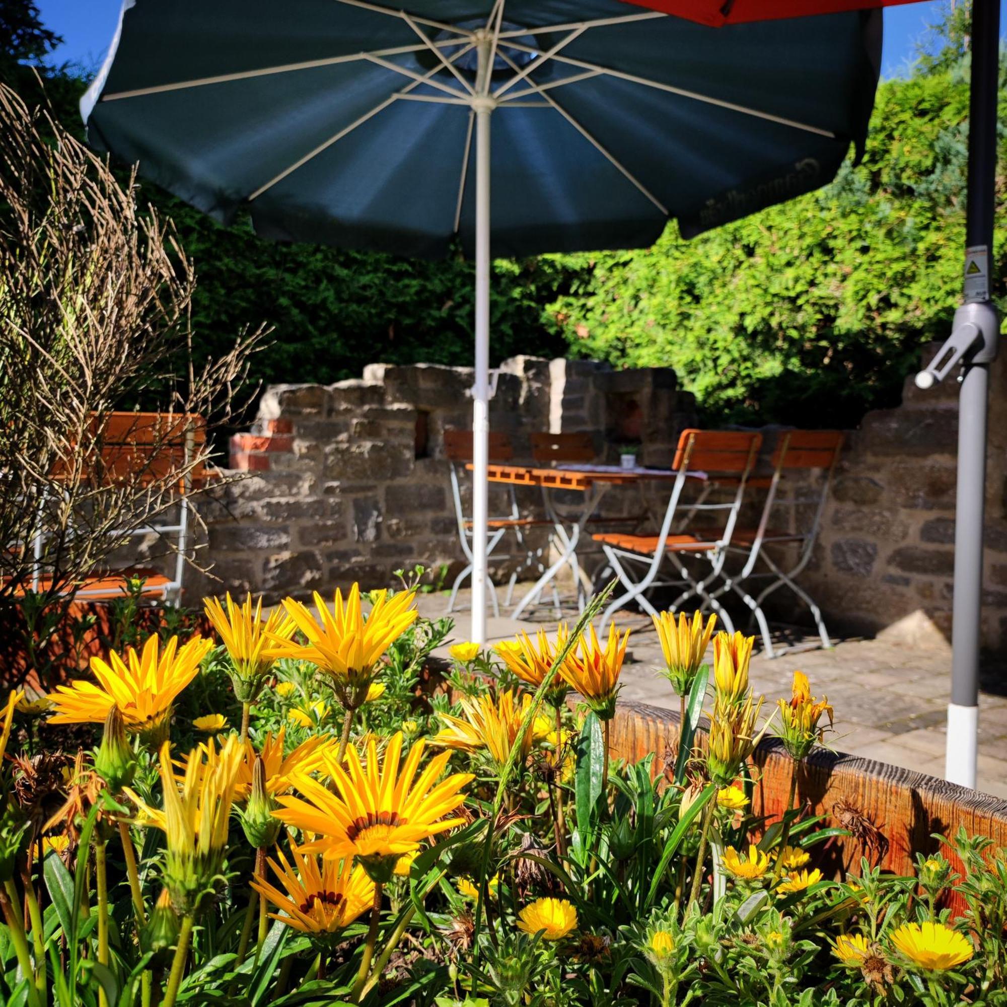Cafe Im Hof- Bed & Breakfast Streufdorf Kültér fotó