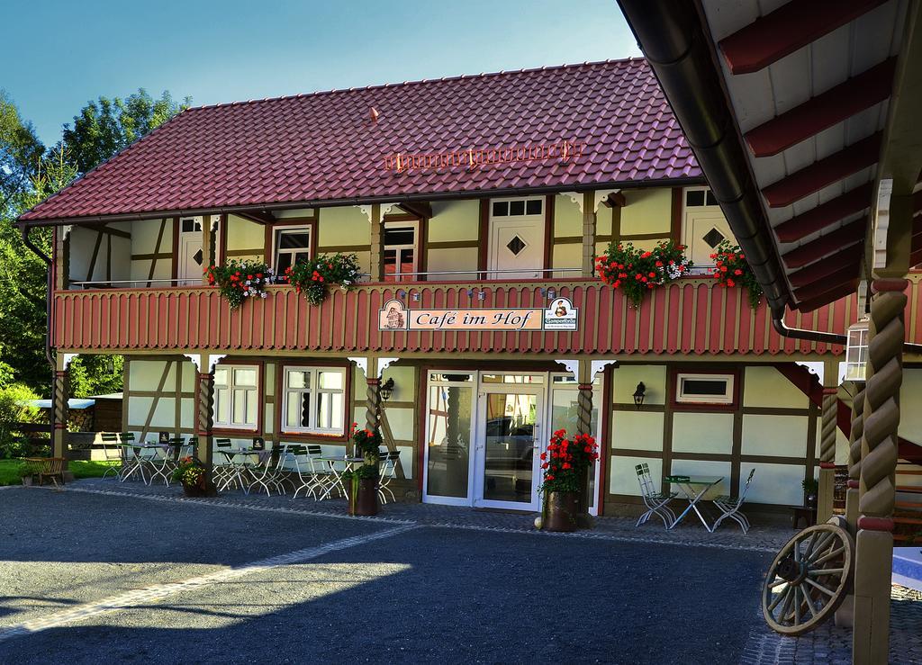 Cafe Im Hof- Bed & Breakfast Streufdorf Kültér fotó