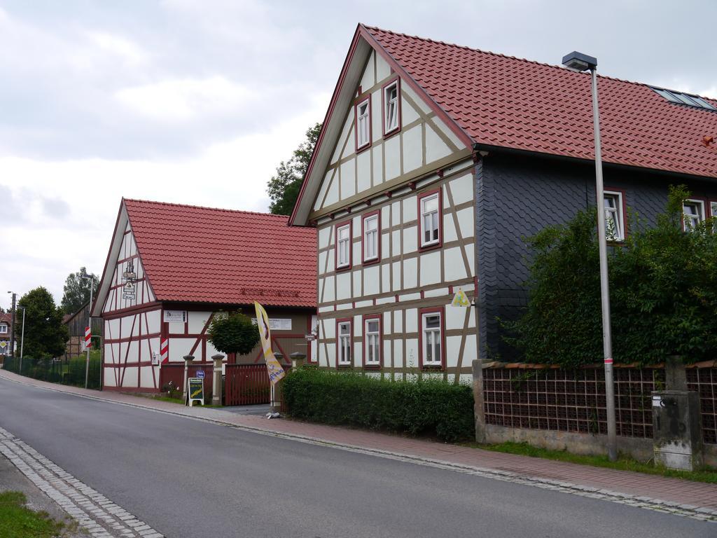 Cafe Im Hof- Bed & Breakfast Streufdorf Kültér fotó