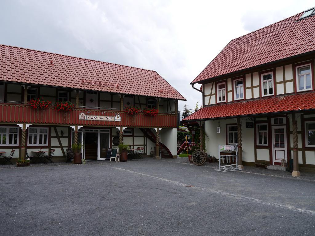 Cafe Im Hof- Bed & Breakfast Streufdorf Kültér fotó