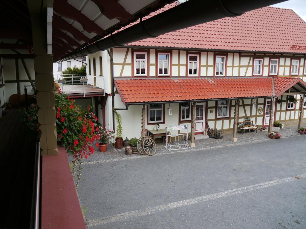 Cafe Im Hof- Bed & Breakfast Streufdorf Kültér fotó