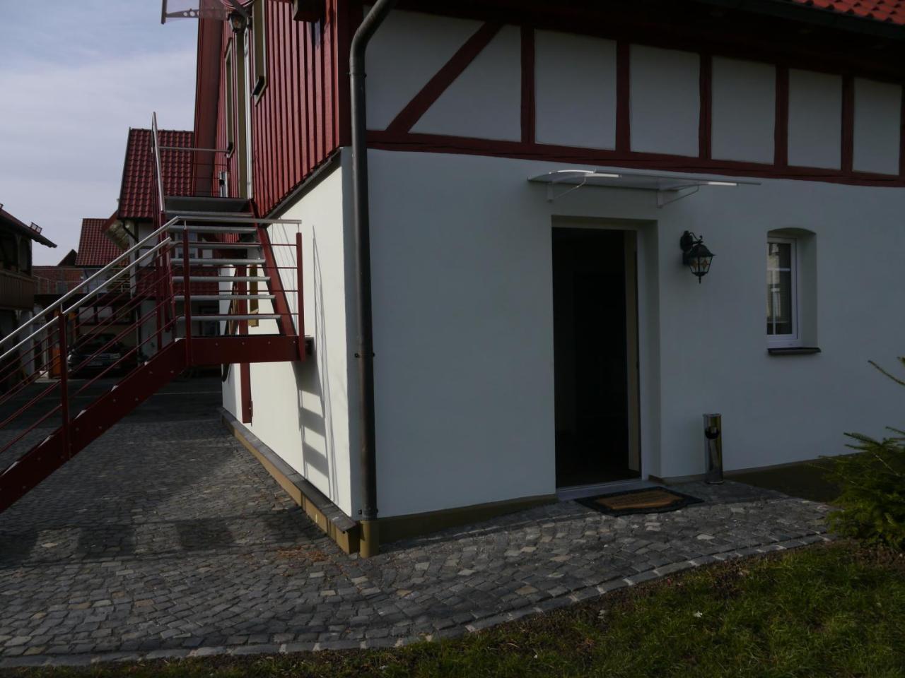 Cafe Im Hof- Bed & Breakfast Streufdorf Kültér fotó